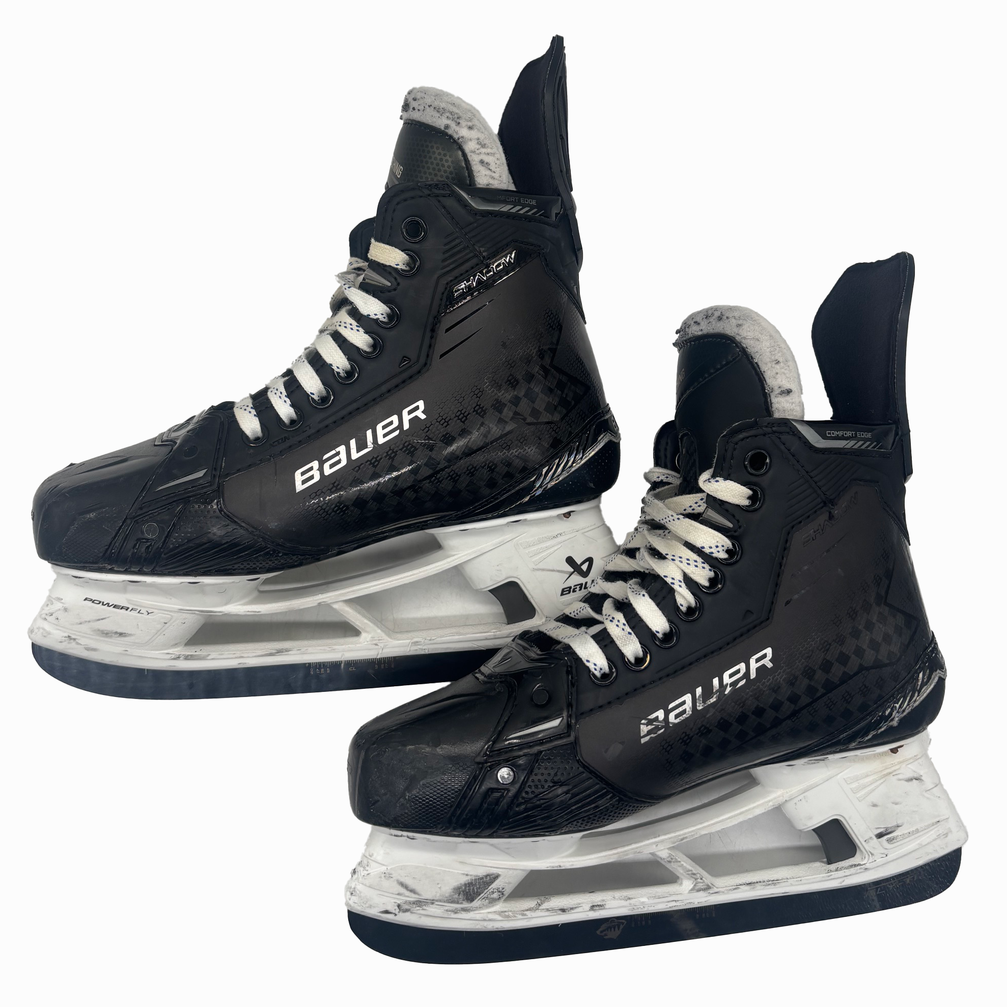 Patin de hockey Bauer Supreme Shadow - Modèle Pro Usagé - Taille 8.5E (Noir)