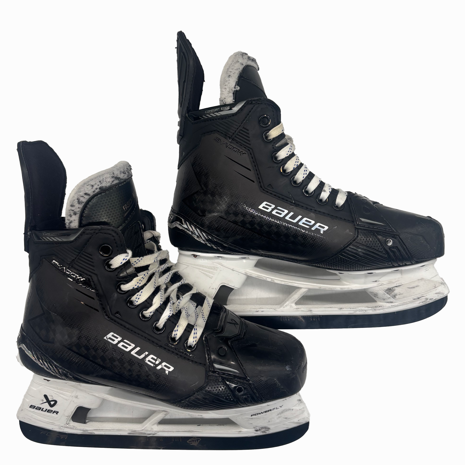 Patin de hockey Bauer Supreme Shadow - Modèle Pro Usagé - Taille 8.5E (Noir)