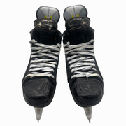 Bauer Vapor Hyperlite 2 - Patins de hockey Pro Stock AHL usagés - Taille 8E avec protections de tir