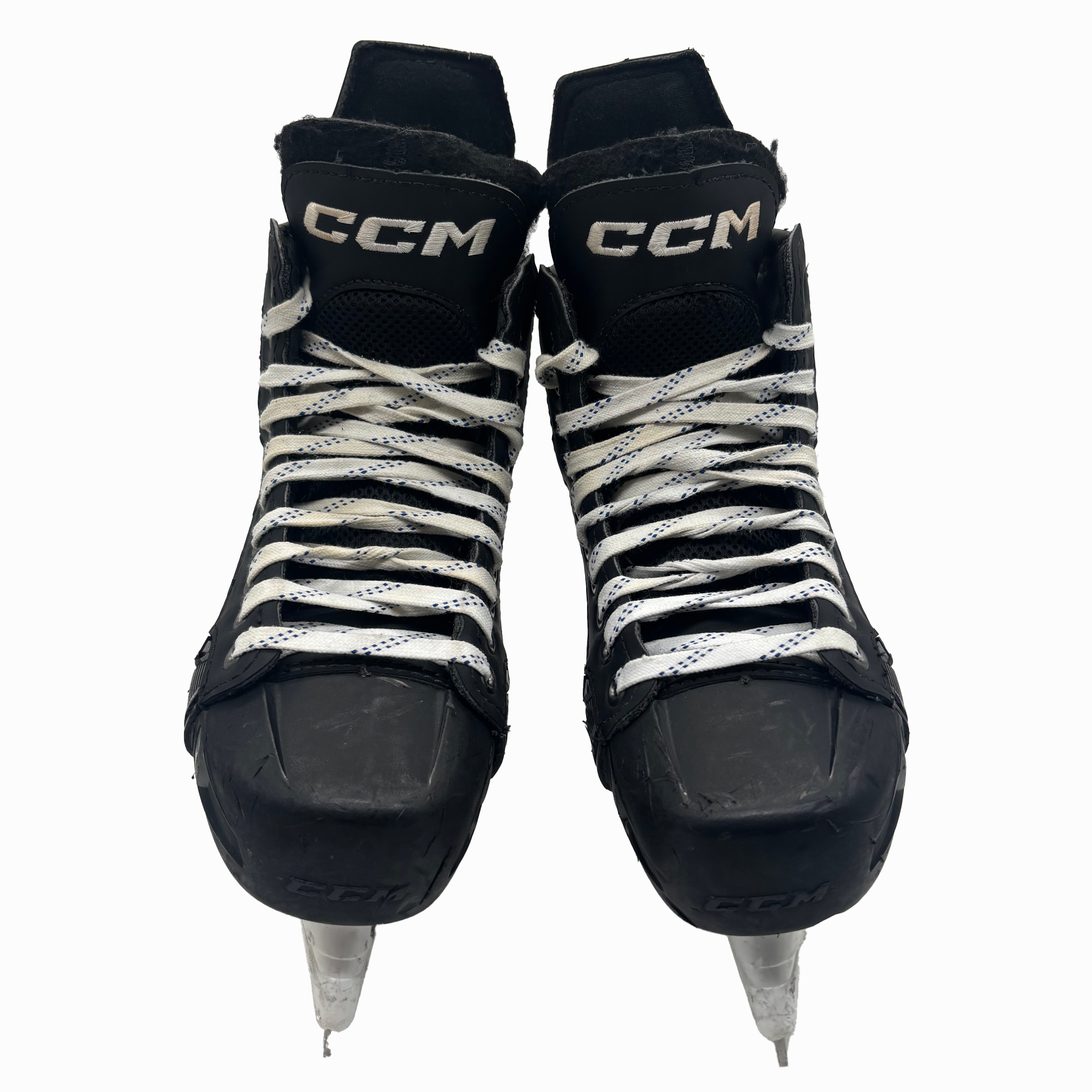 Patin à glace CCM Jetspeed FT6 Pro - Usagé, de stock professionnel - Taille 8D (Noir)