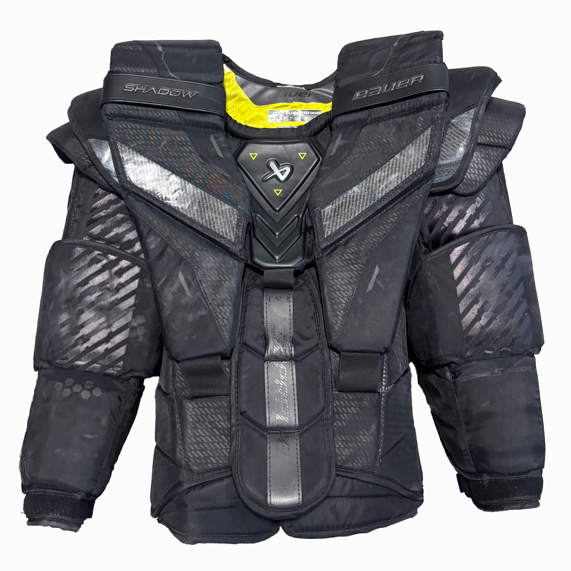 Bauer Supreme Shadow - Used Pro Stock Goalie Chest Protector (Black)