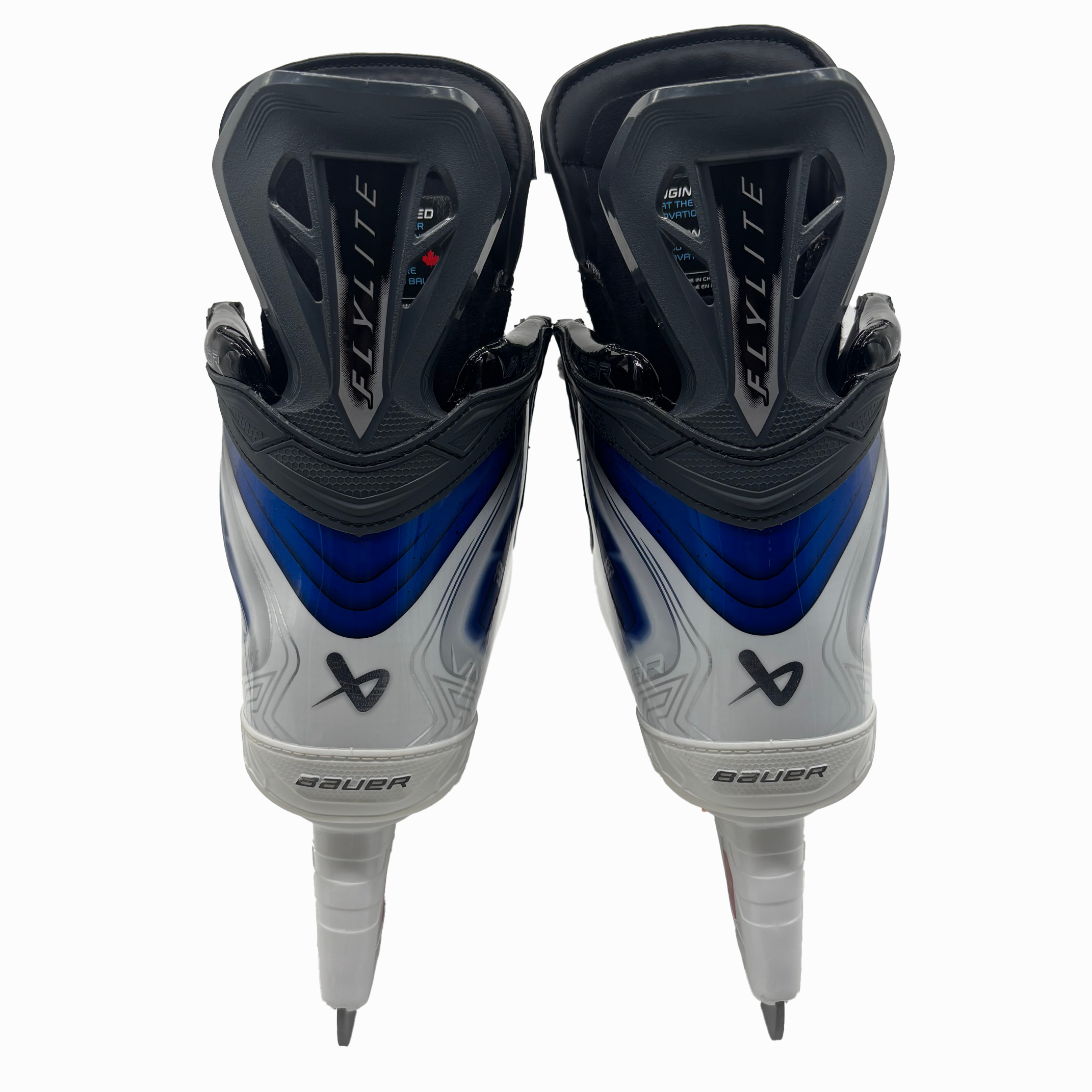 Bauer Vapor Flylite - Pro Stock Hockey Skates - Size 8E (Blue)