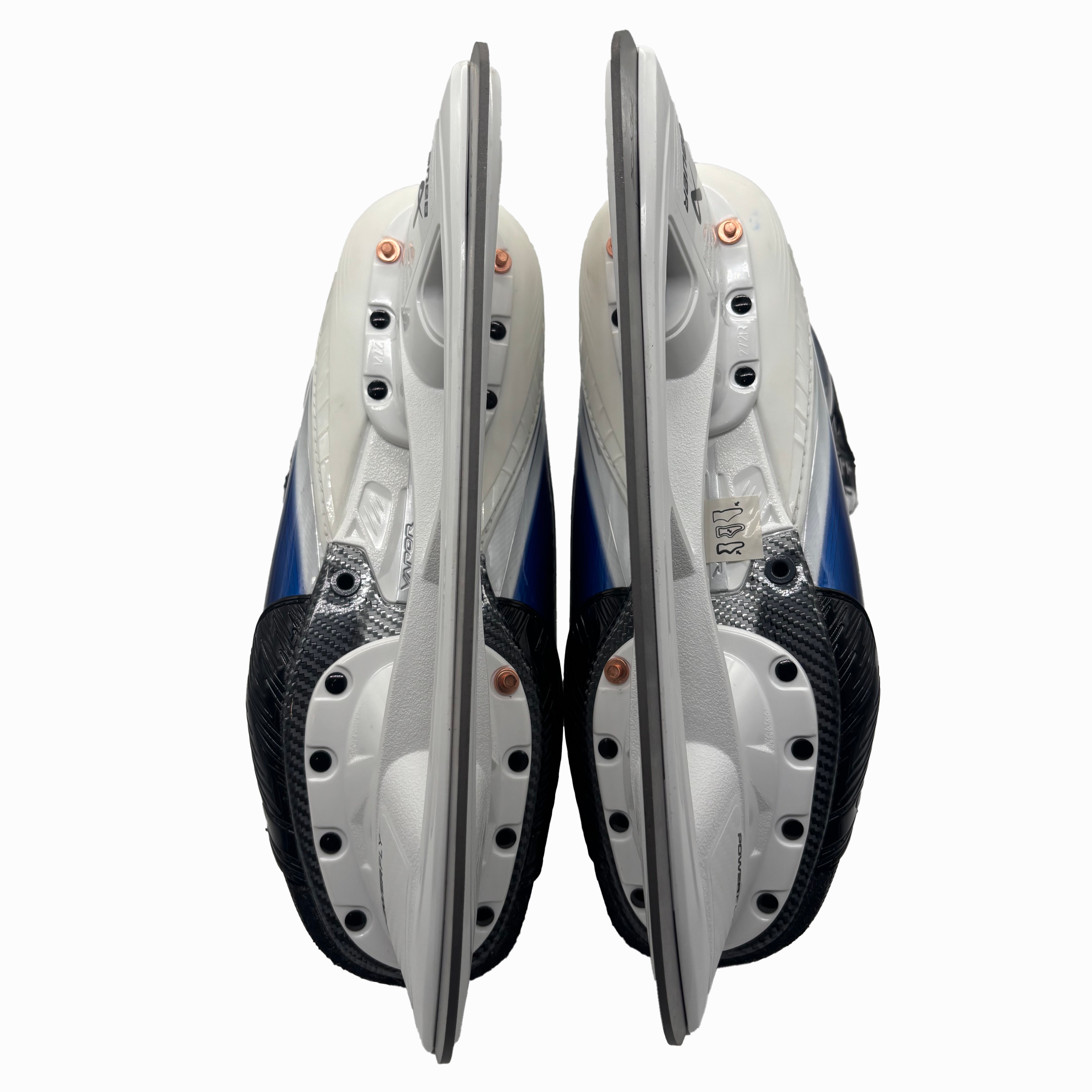 Bauer Vapor Flylite - Pro Stock Hockey Skates - Size 8E (Blue)