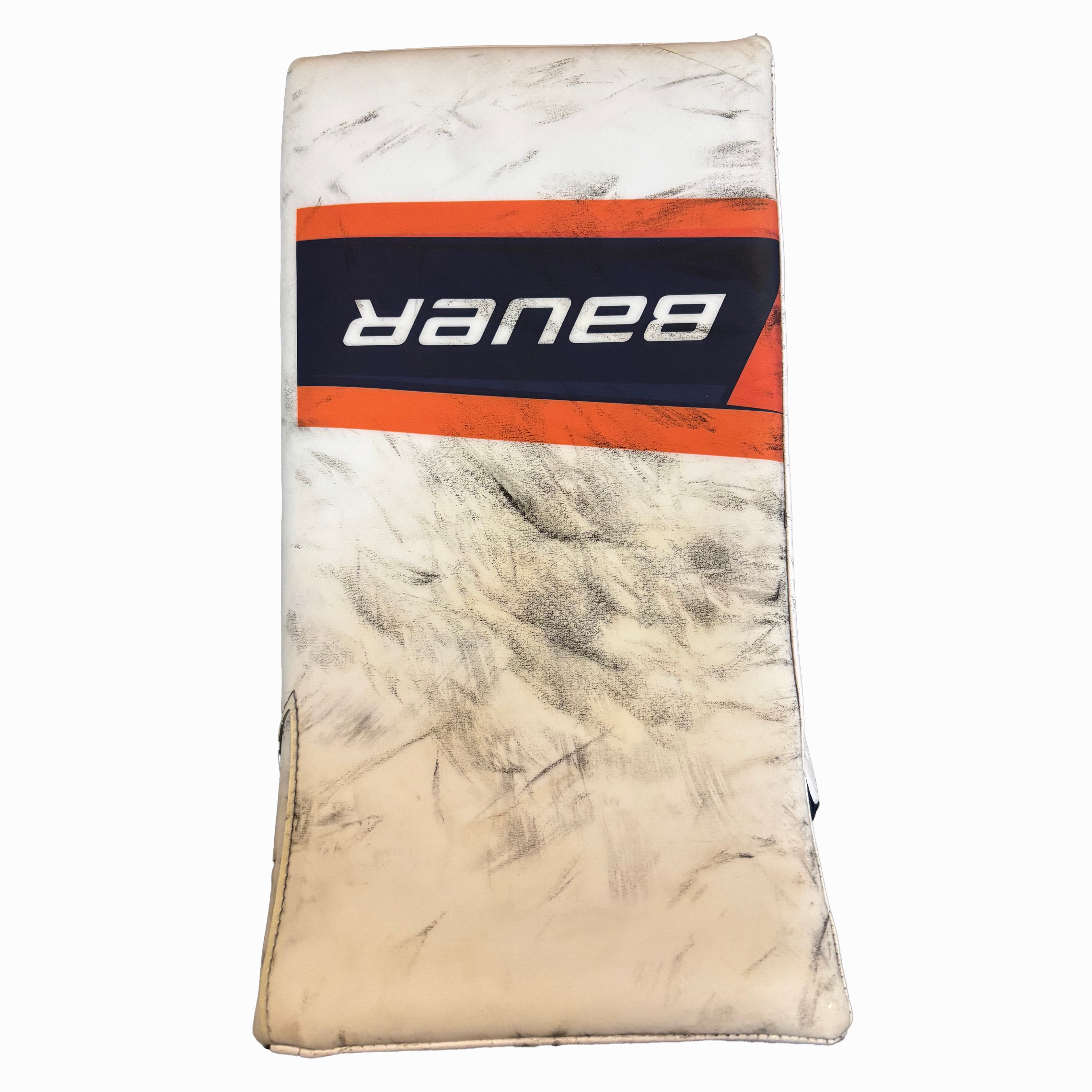 Bauer Supreme Mach - Used Pro Stock Goalie Full Set (White/Navy/Orange)