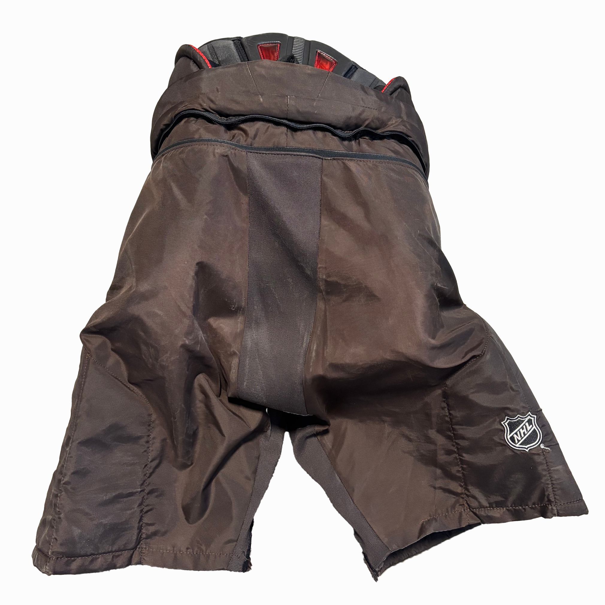 CCM HP45 - Used AHL Pro Stock Hockey Pants (Brown/Beige)