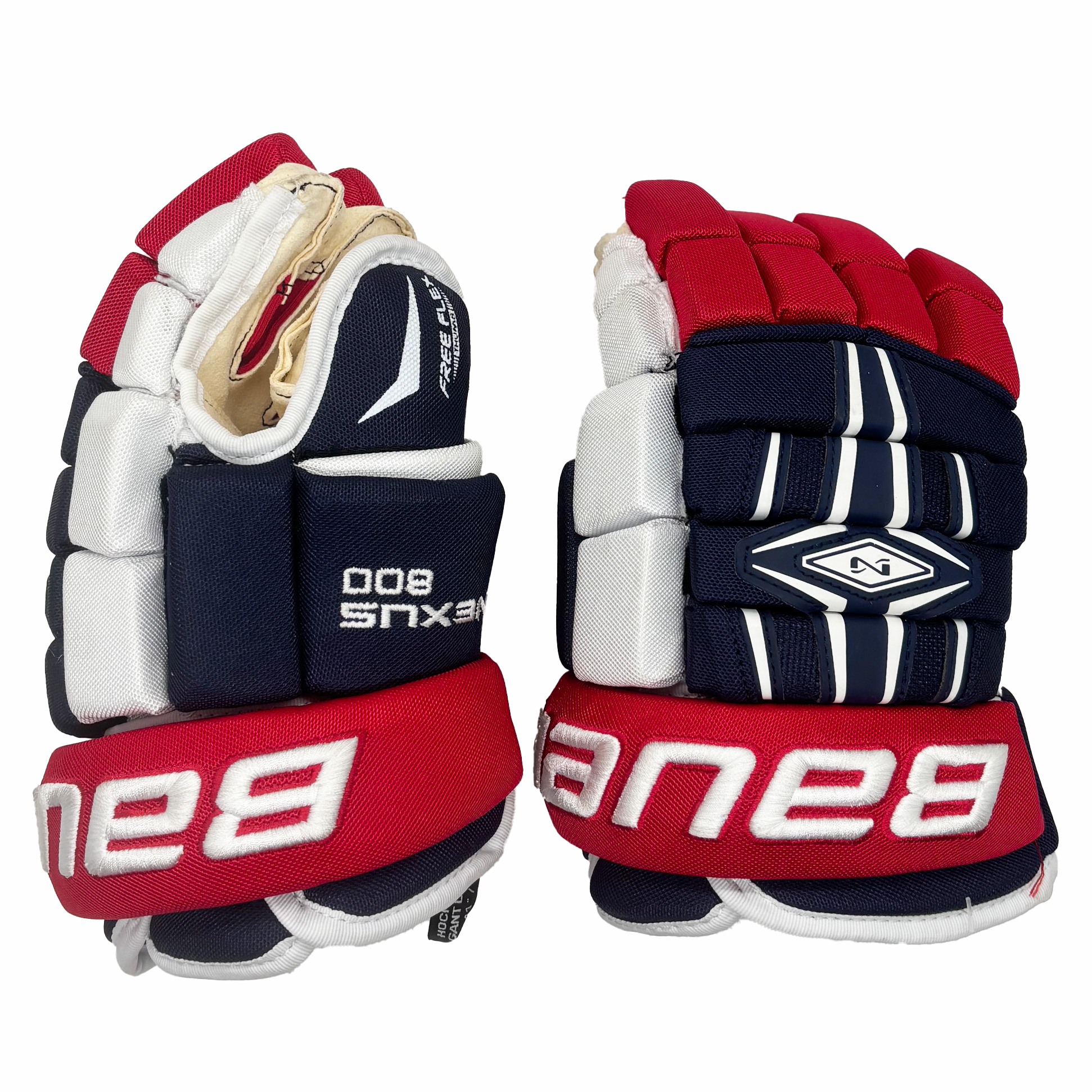 Bauer Nexus 800 Gloves - Junior (Navy/Red/White)