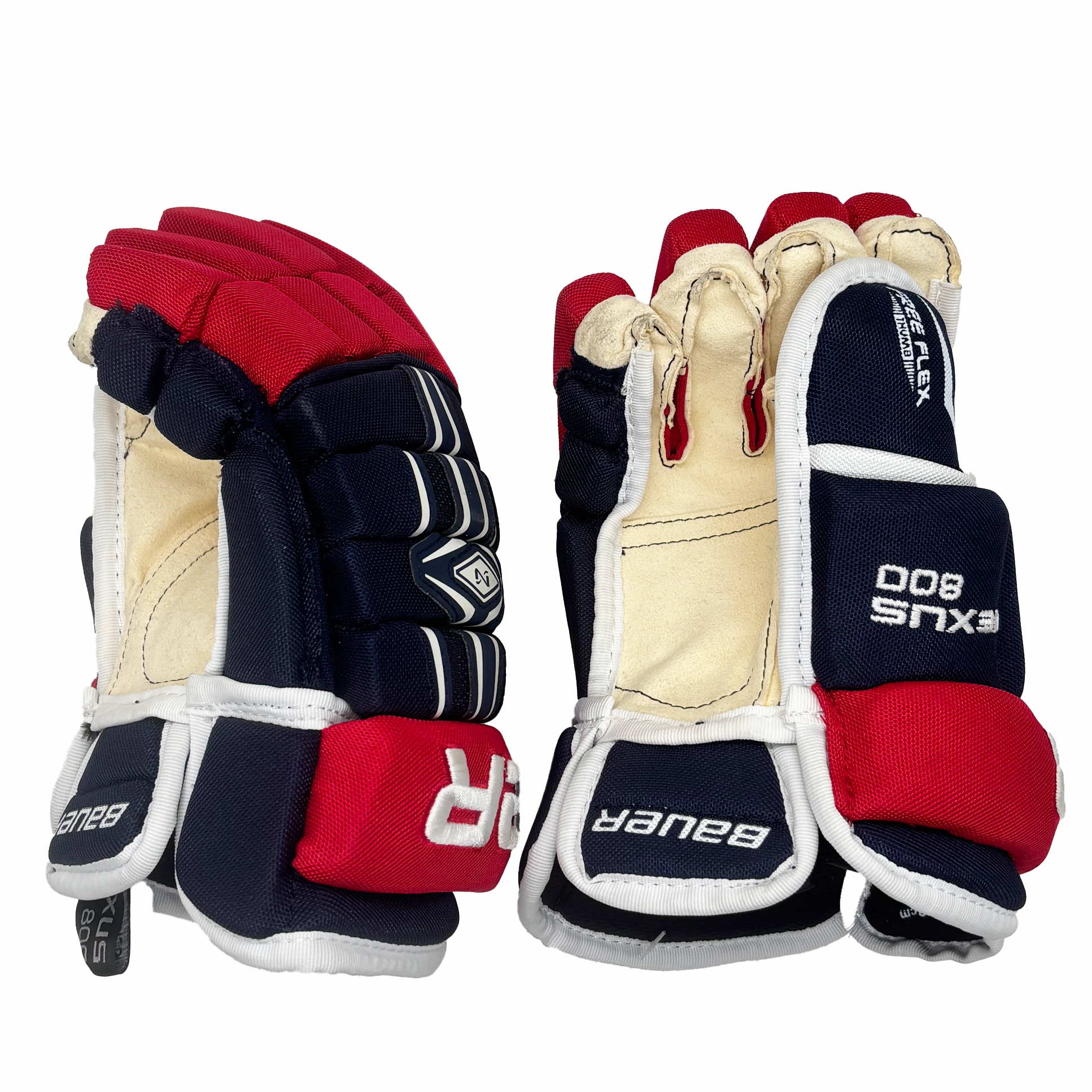 Bauer Nexus 800 Gloves - Junior (Navy/Red/White)