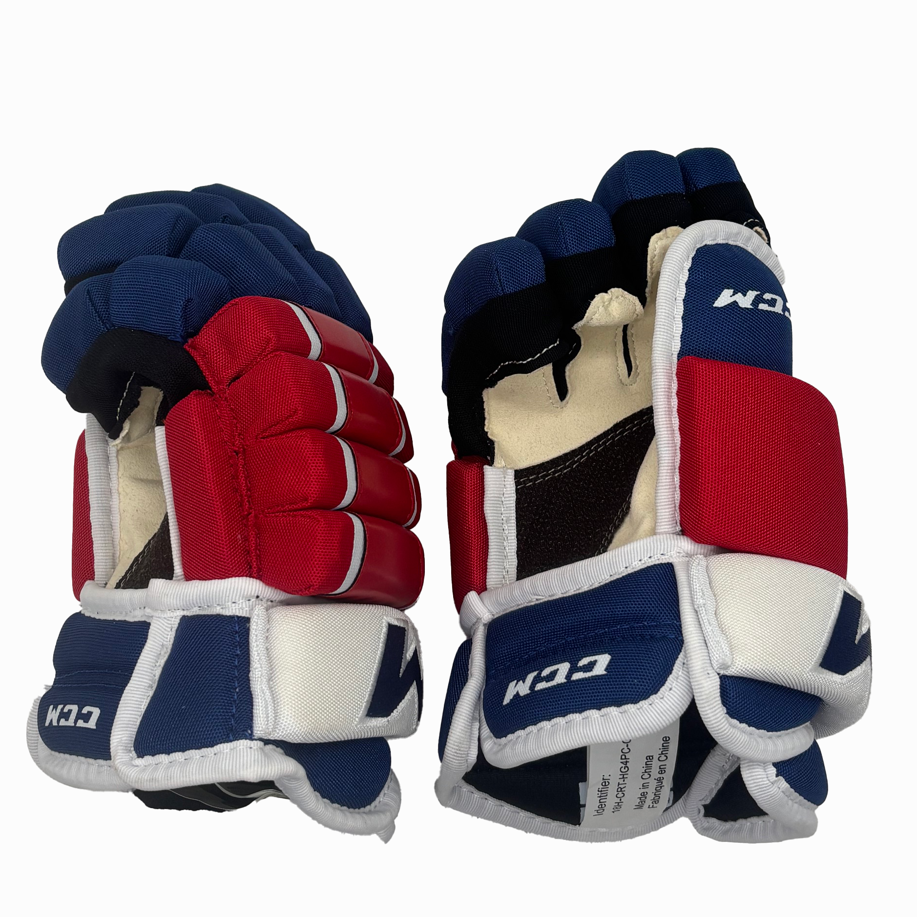 Gants CCM HG4PC - Junior (Bleu/Rouge/Blanc)