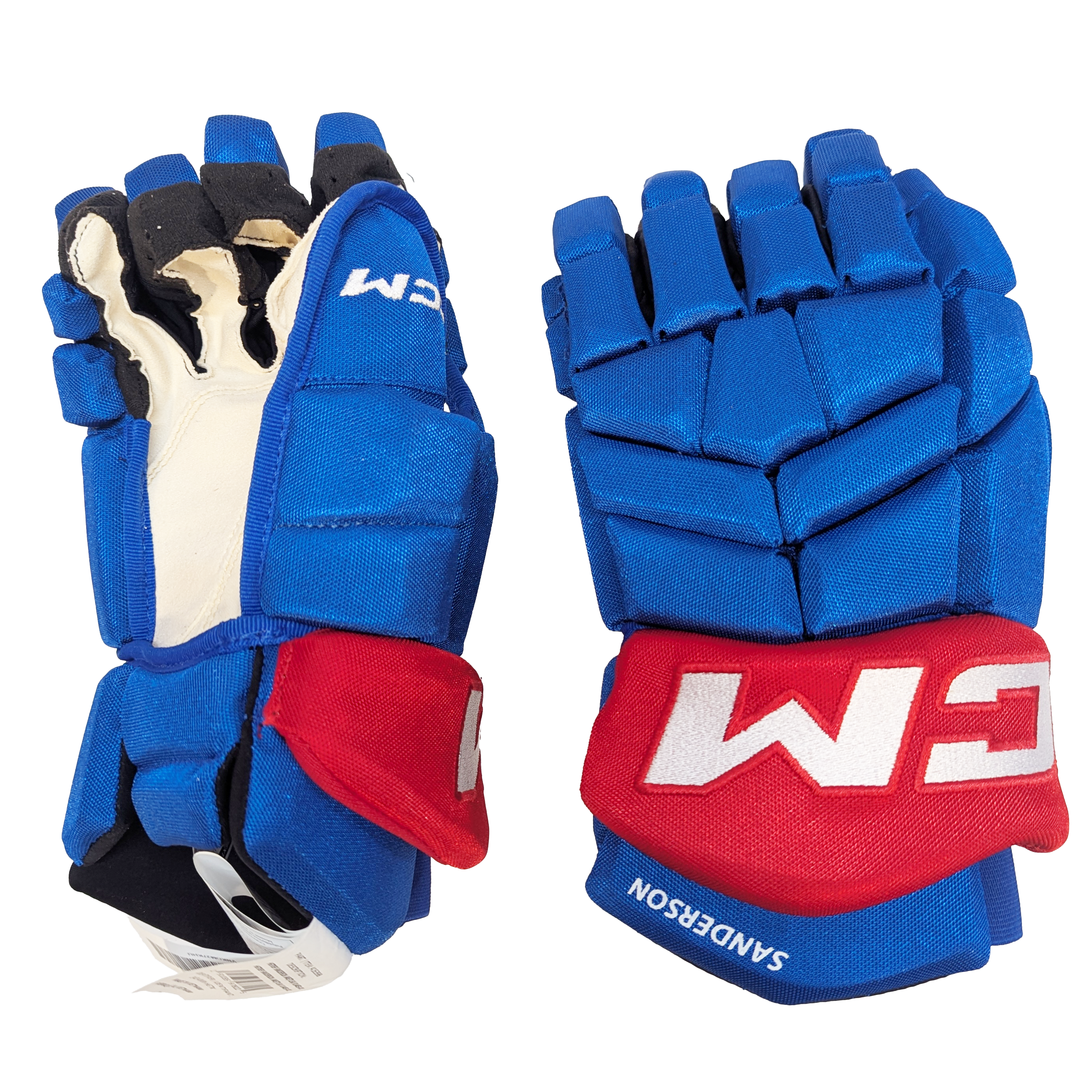 CCM HGTK - Team USA Pro Stock Glove - Jake Sanderson (Red/White/Blue)