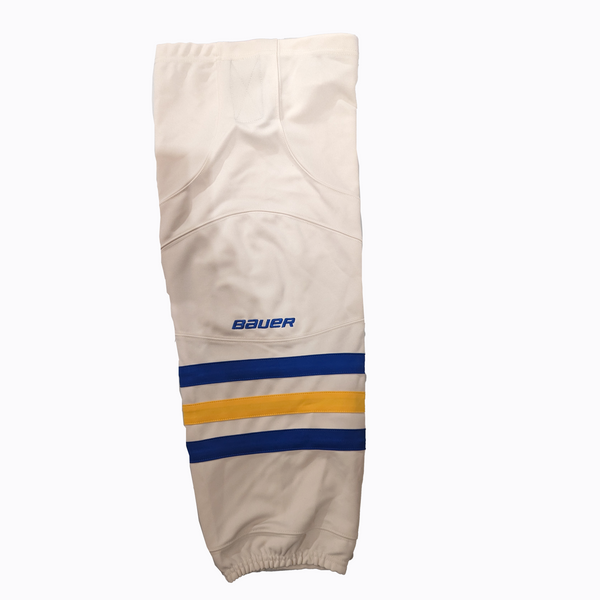 NCAA - Bauer Hockey Socks - (Cream/Blue/Yellow)