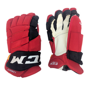 CCM HGJS - NHL Pro Stock Glove - Steven Lorentz (Red/Black)
