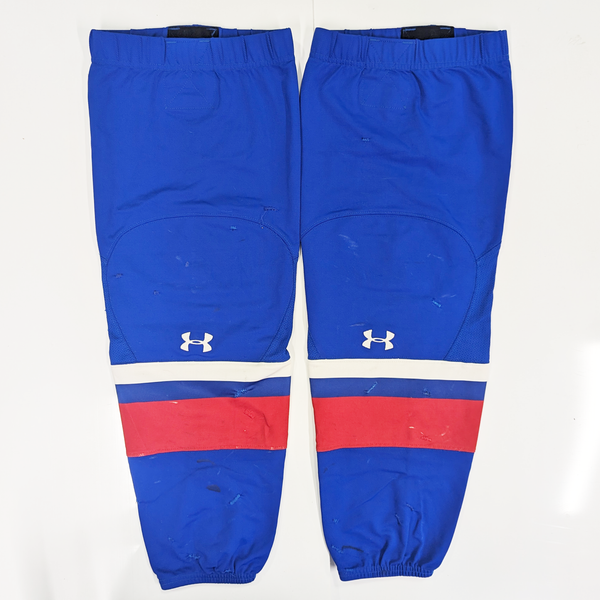 NCAA - Used Under Armour Hockey Socks (Blue/White/Red)