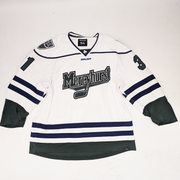 NCAA - Used Bauer Game Jersey (White/Green)