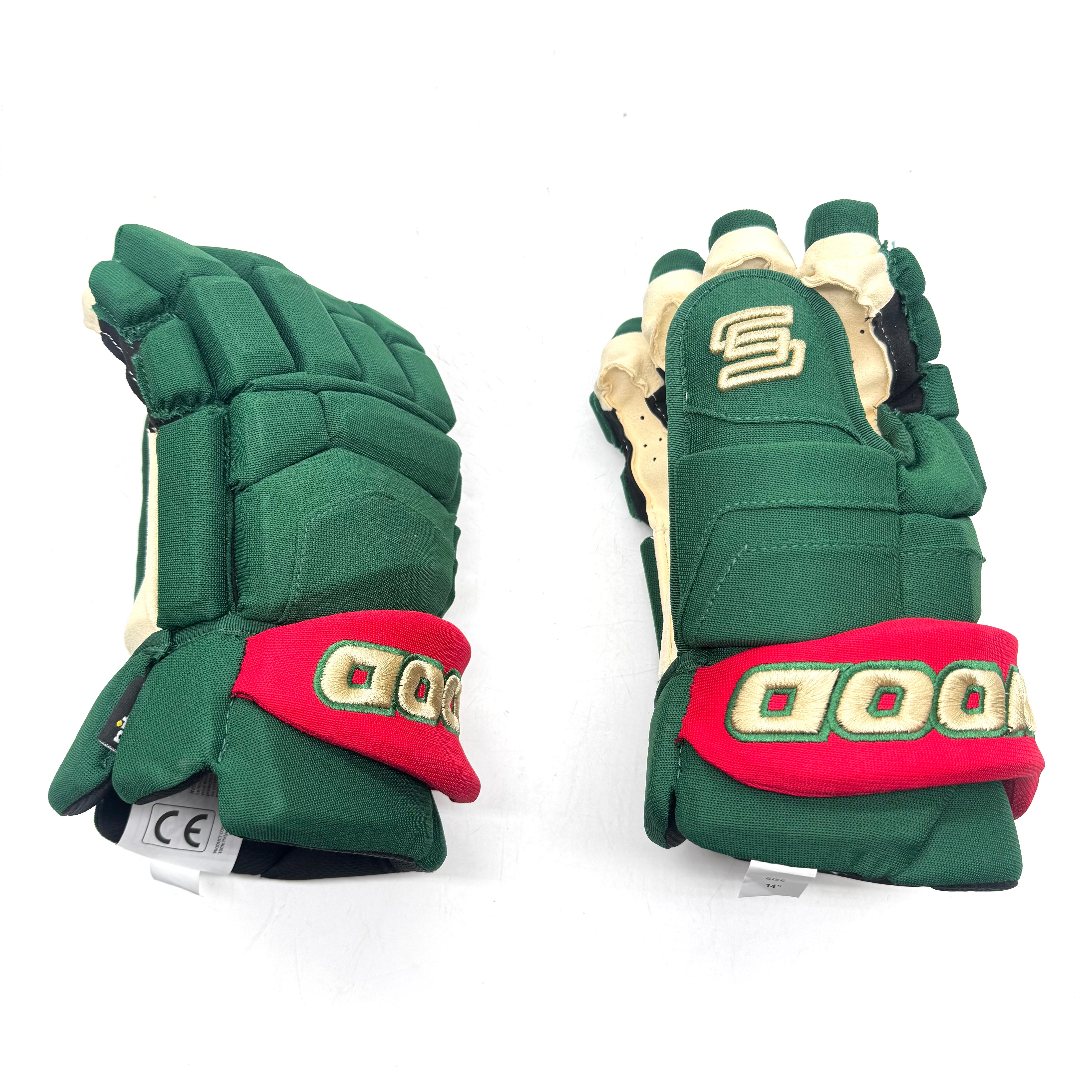 Sherwood Pro - Gant NHL Pro Stock - Minnesota Wild (Vert/Rouge)