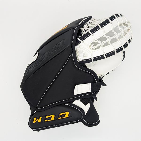 CCM Extreme Flex 5 - New Pro Stock Senior Goalie Glove - OHL (White/Black/Green)