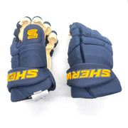 Gant Sherwood Pro - Modèle NHL Pro Stock - Predators de Nashville (bleu marine/jaune)