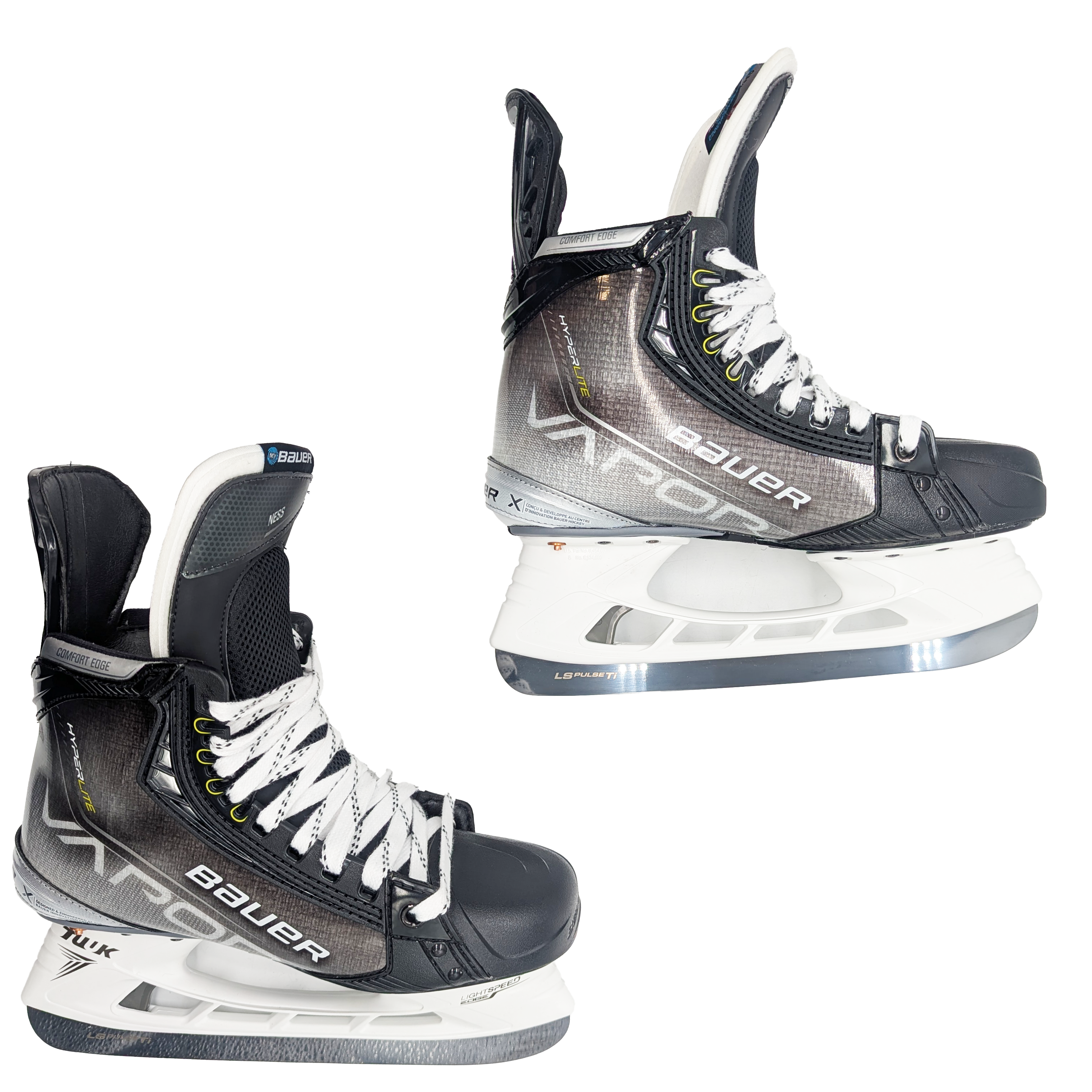 Bauer Vapor Hyperlite - AHL Pro Stock Hockey Skates - Size 8.5