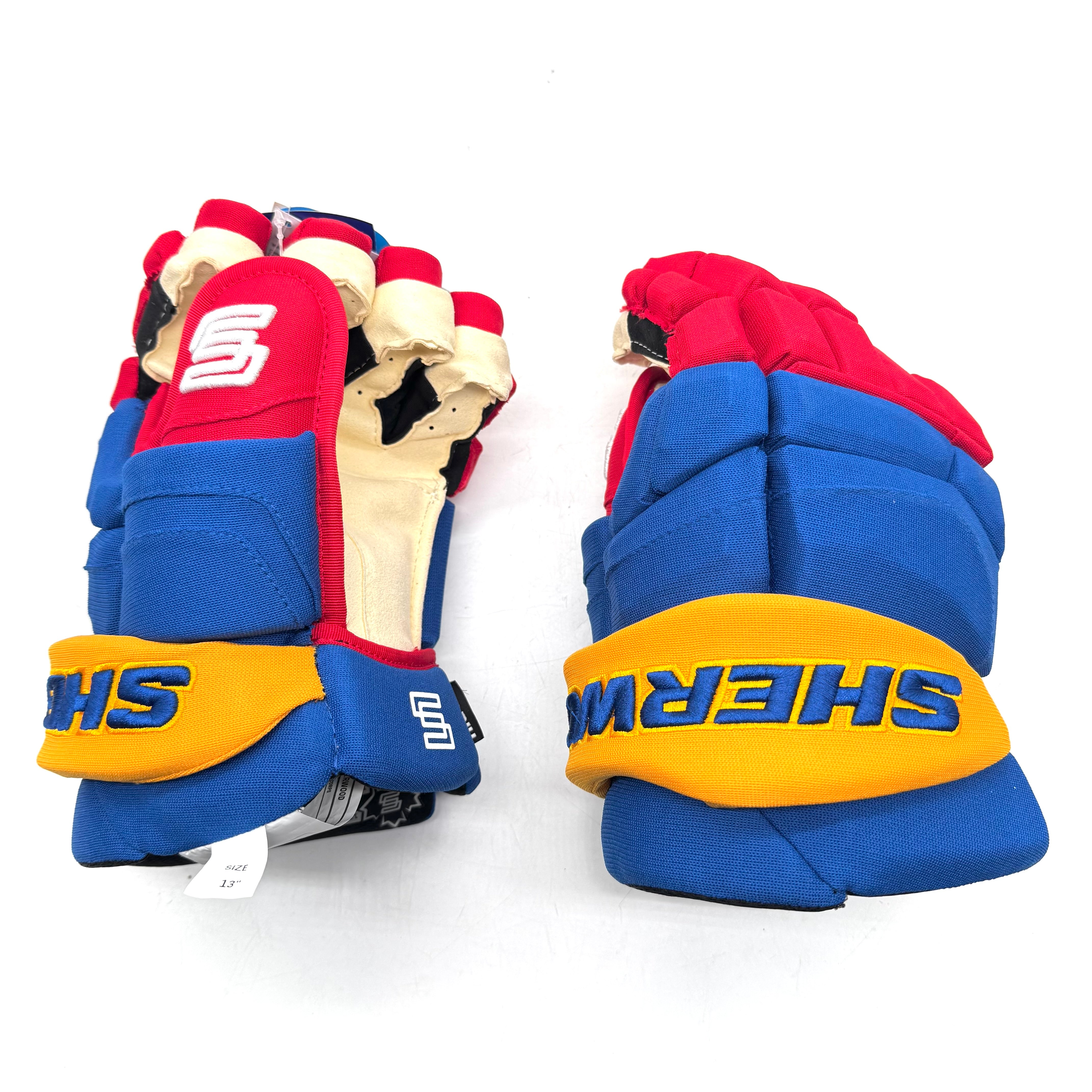 Gant Sherwood Pro - Pro Stock LNH - Devils du New Jersey (Bleu/Rouge/Jaune)