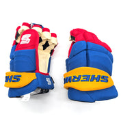 Gant Sherwood Pro - Pro Stock LNH - Devils du New Jersey (Bleu/Rouge/Jaune)