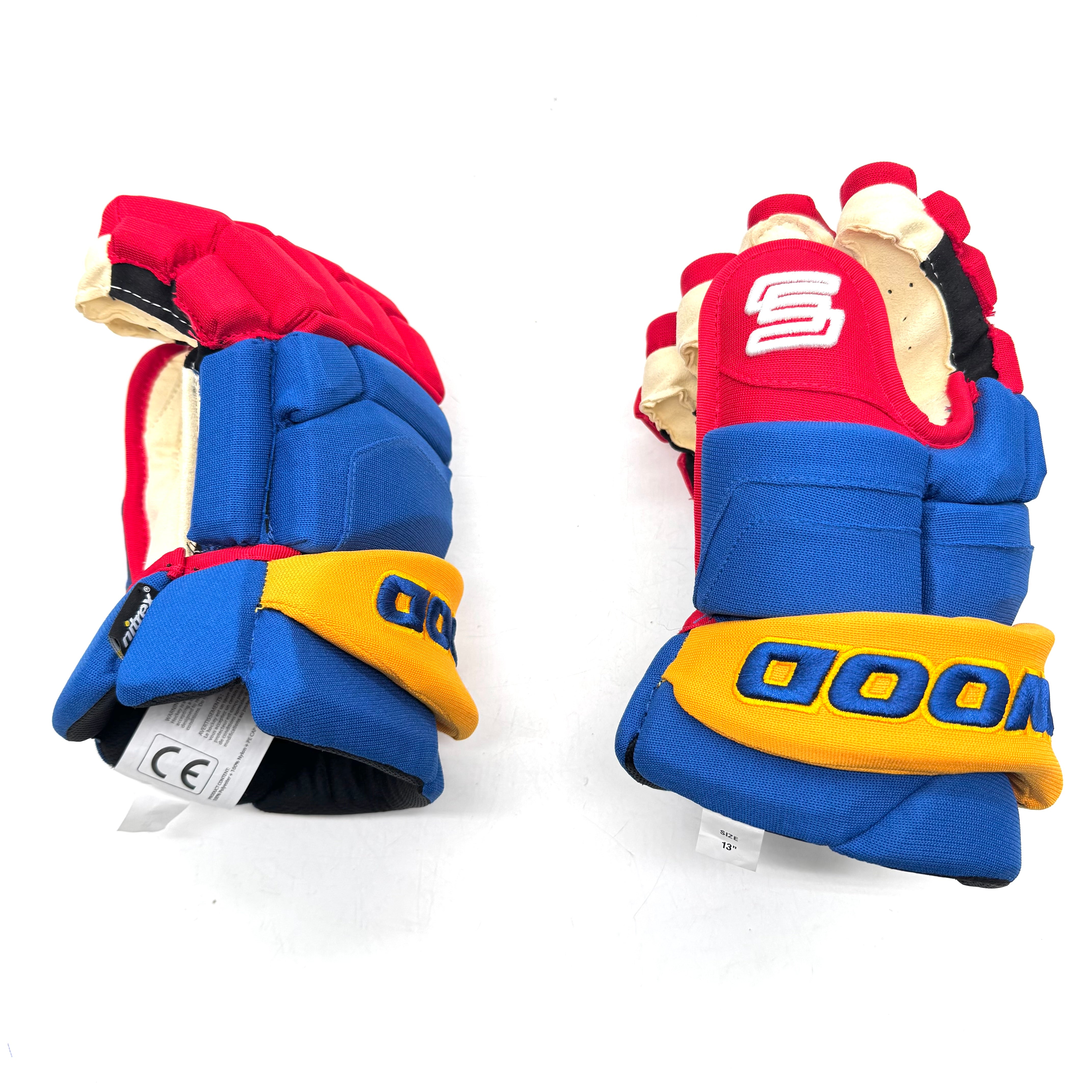 Gant Sherwood Pro - Pro Stock LNH - Devils du New Jersey (Bleu/Rouge/Jaune)