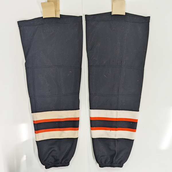 NCAA - Used  Hockey Socks (Black/Orange/White)