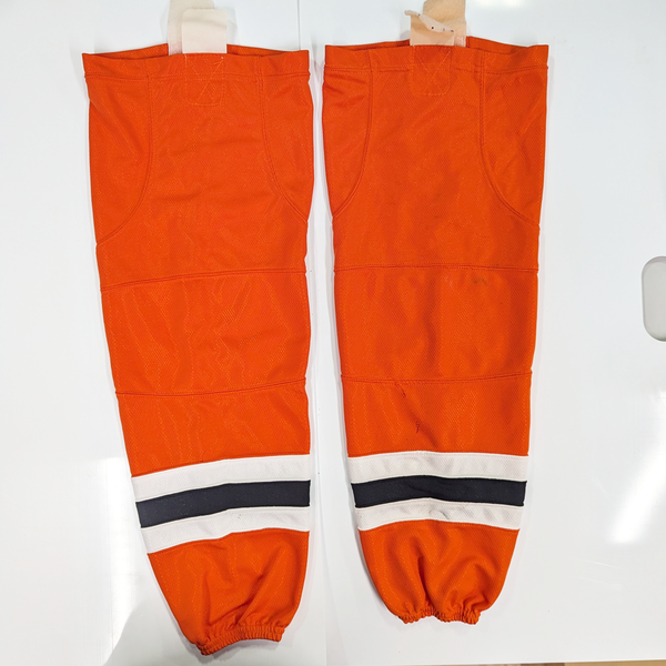 NCAA - Used  Hockey Socks (Orange/White/Black)