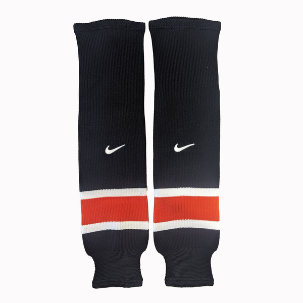 Nike - New Knit Hockey Socks (Black/Orange/White)