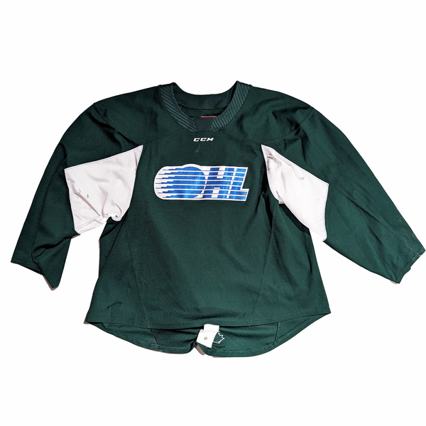 OHL - Used CCM Practice Jersey (Dark Green)