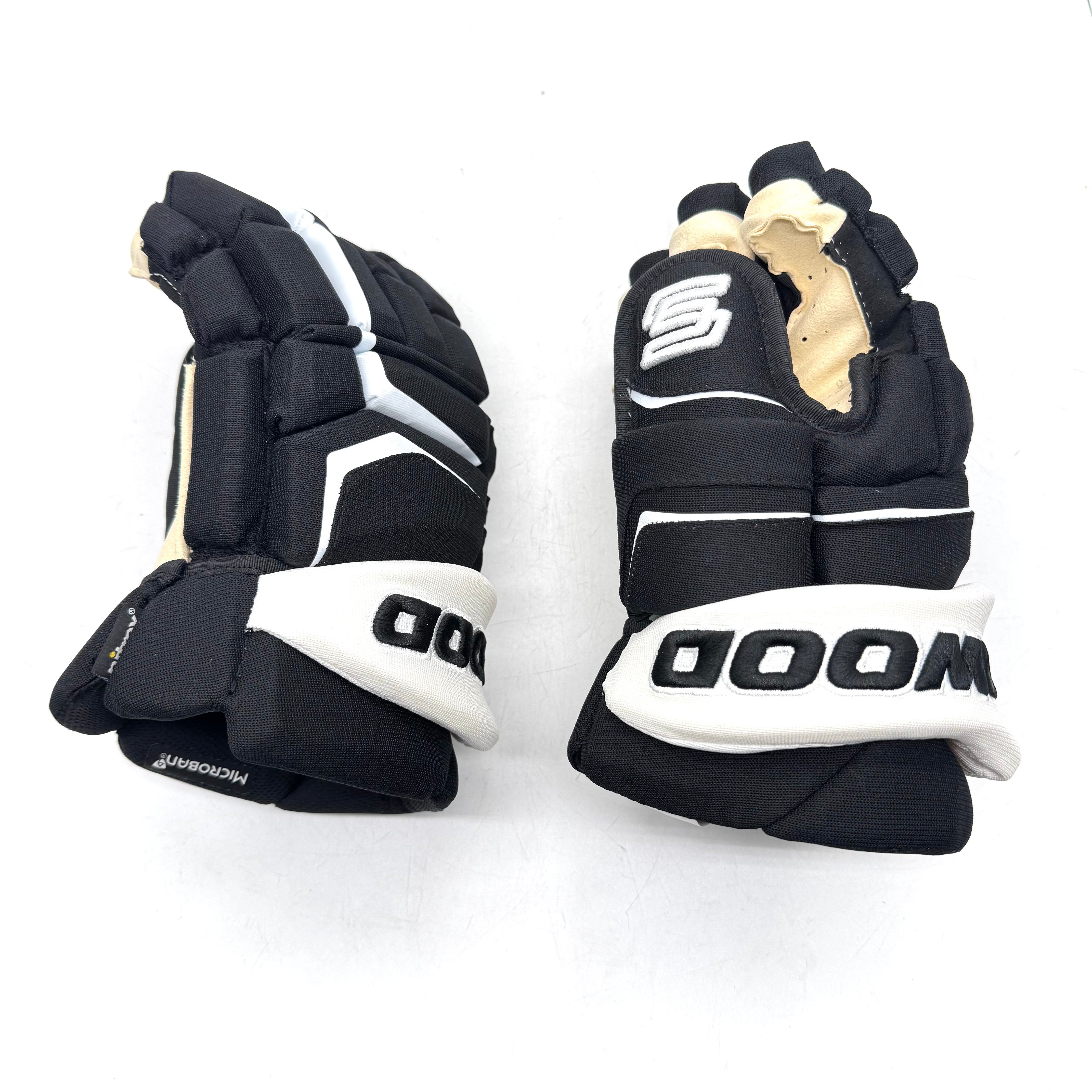 Sherwood Pro - Gant NHL Pro Stock - Pittsburgh Penguins (Noir/Blanc)