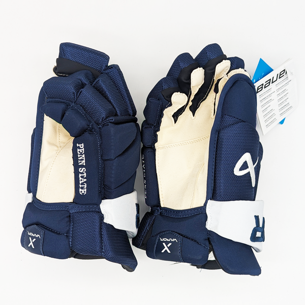 Bauer Vapor Hyperlite - NCAA Pro Stock Glove (Navy/White)