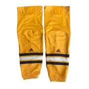 NCAA - Adidas Pro Stock Hockey Socks (Yellow/Navy/White)