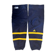 NCAA - Adidas Pro Stock Hockey Socks (Navy/Yellow)