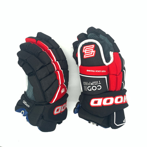 Sherwood Code TMP Pro - Senior Hockey Glove (Black/Red/White)