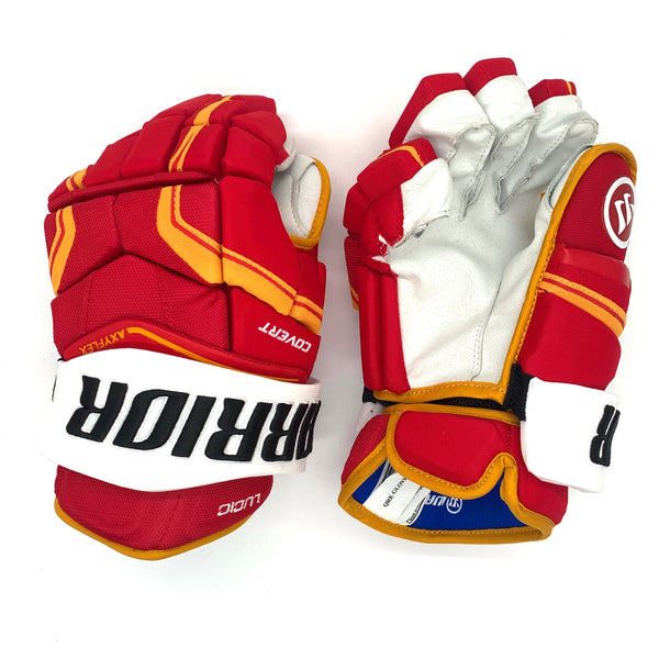 Warrior Covert QRE Pro - NHL Pro Stock Glove - Milan Lucic (Red/Yellow/White)