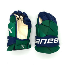 Bauer Vapor HyperLite Hockey Gloves - Senior - Green