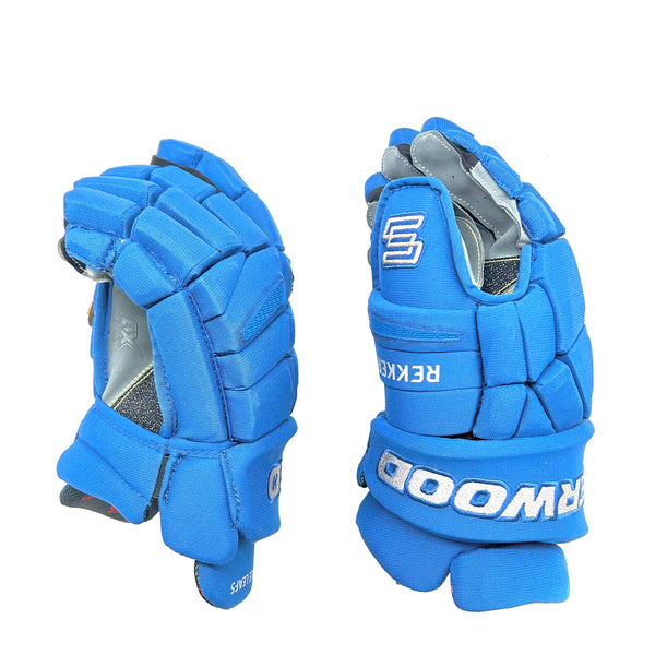 Sherwood Rekker Legend Pro - NHL Pro Stock Glove - Toronto Maple Leafs (Blue/Grey)