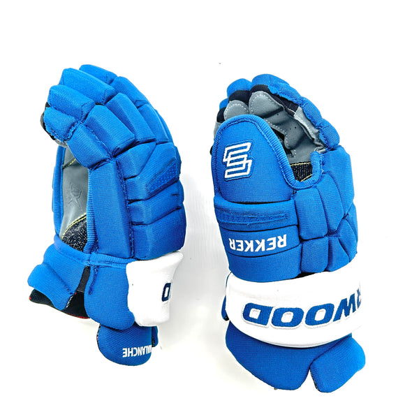 Sherwood Rekker Legend Pro - NHL Pro Stock Glove - Colorado Avalanche (Blue/White)