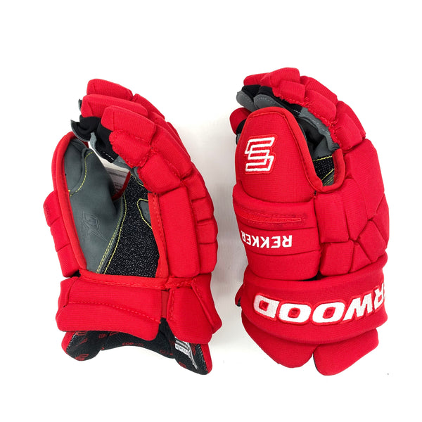 Sherwood Rekker Legend Pro - NHL Pro Stock Glove - Detroit Red Wings (Red/White)