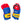 Load image into Gallery viewer, Sherwood Rekker Legend Pro - NHL Pro Stock Glove - New Jersey Devils (Blue/Red/Yellow)
