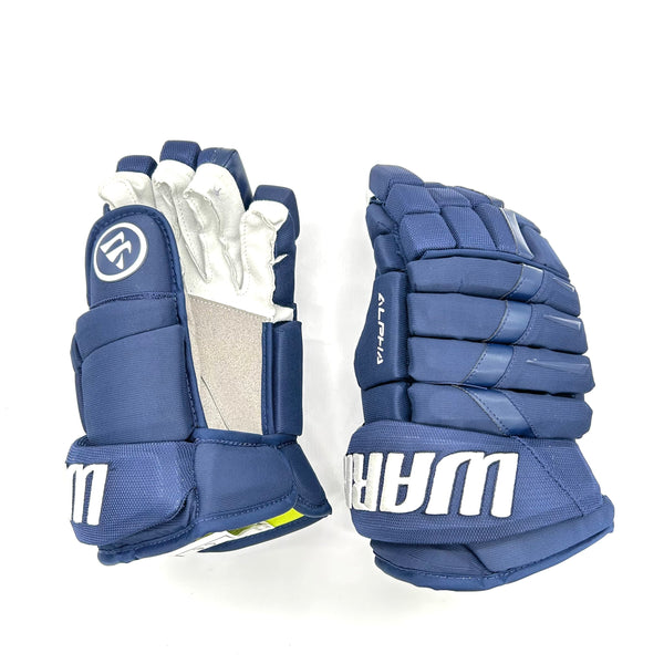 Warrior Alpha DX - NHL Pro Stock Glove - Colorado Avalanche (Navy)