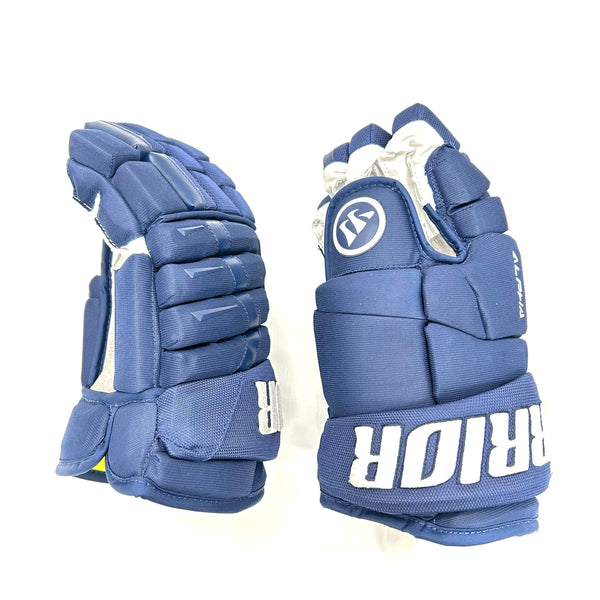 Warrior Alpha DX - NHL Pro Stock Glove - Colorado Avalanche (Navy)