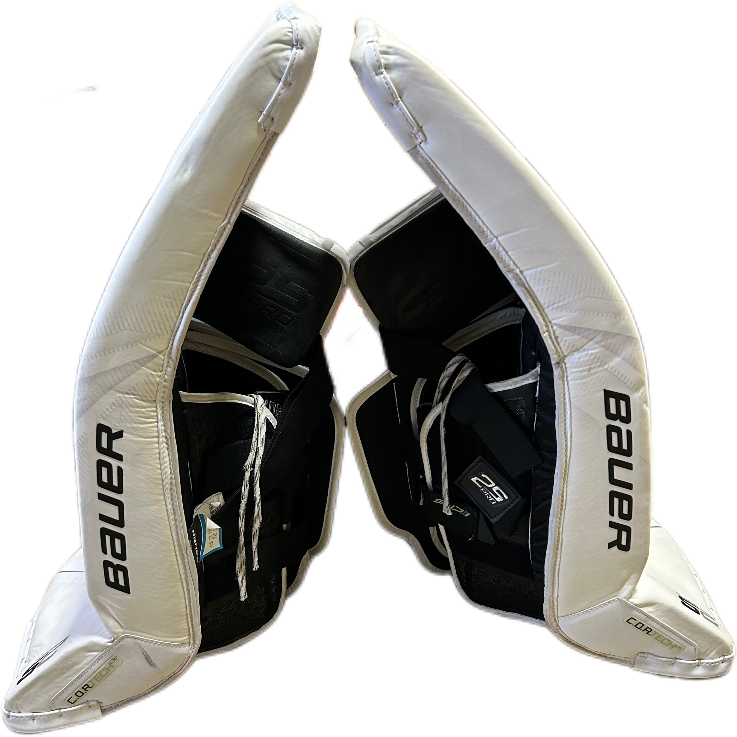Bauer Supreme 2S Pro - Pro Stock Goalie Pads (White)