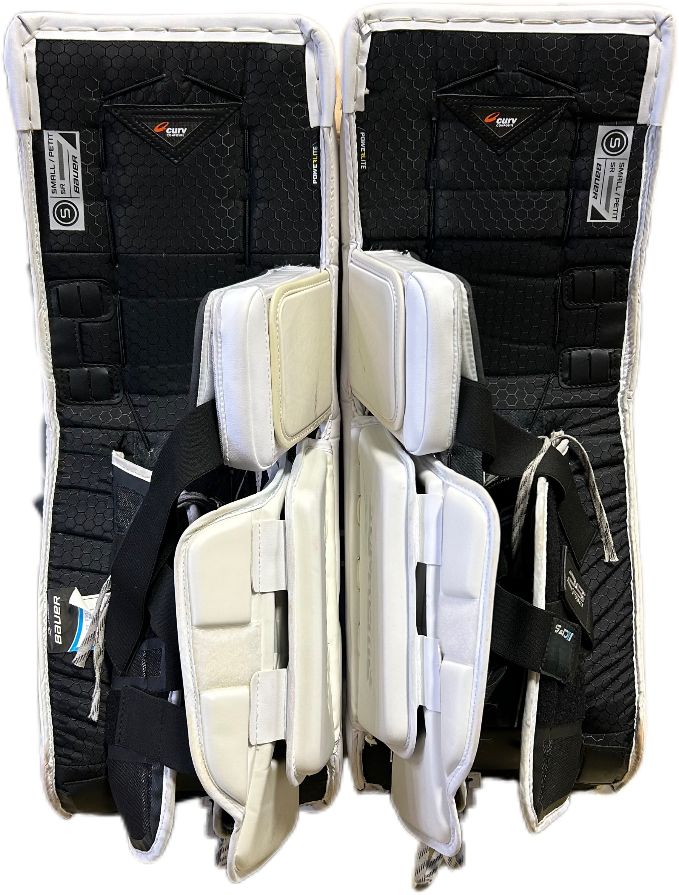 Bauer Supreme 2S Pro - Pro Stock Goalie Pads (White)