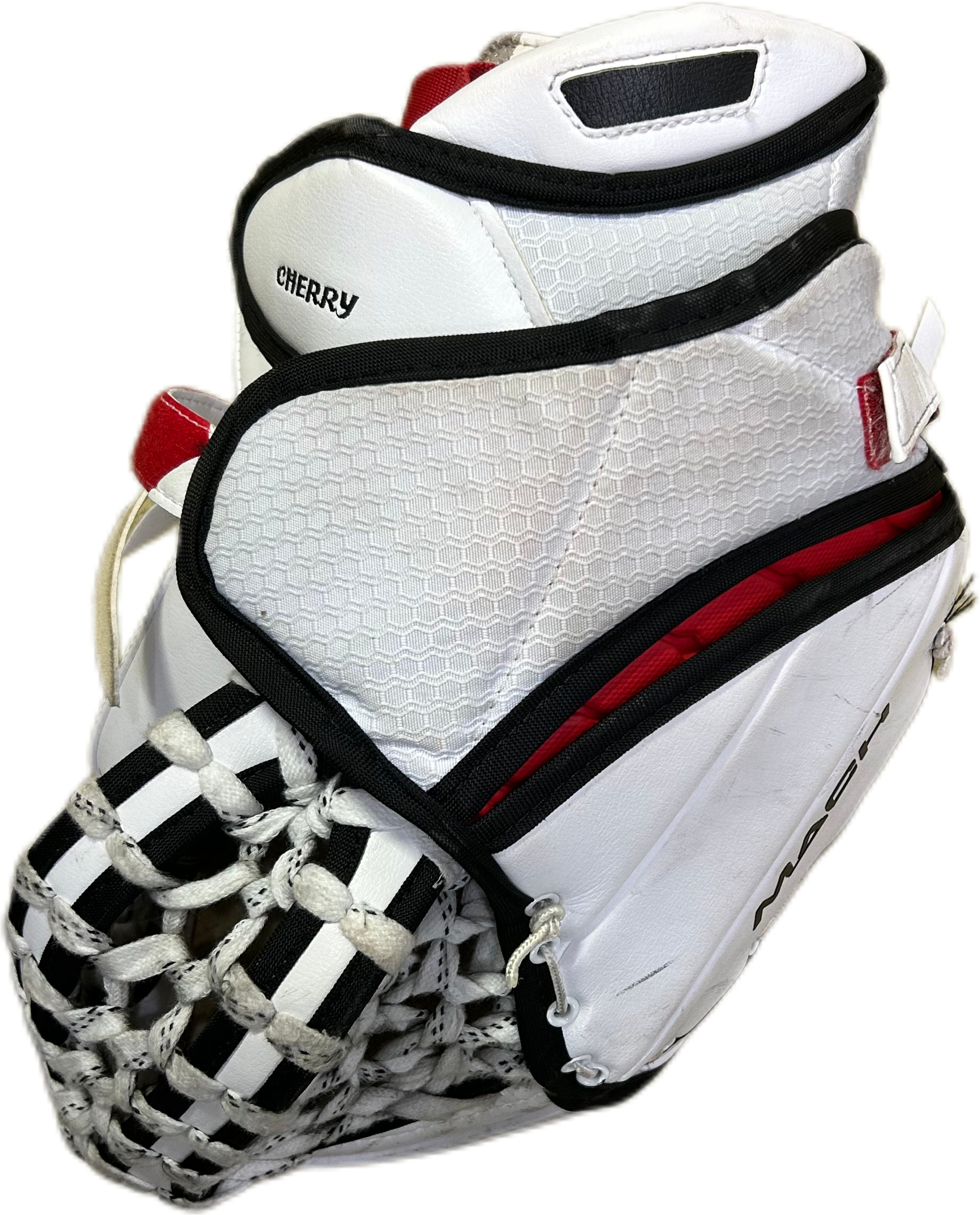 Bauer Supreme Mach - Used Pro Stock Full Set (White/Red/Black)