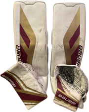 Bauer Supreme Mach - Used Pro Stock Full Set (White/Maroon/Gold)