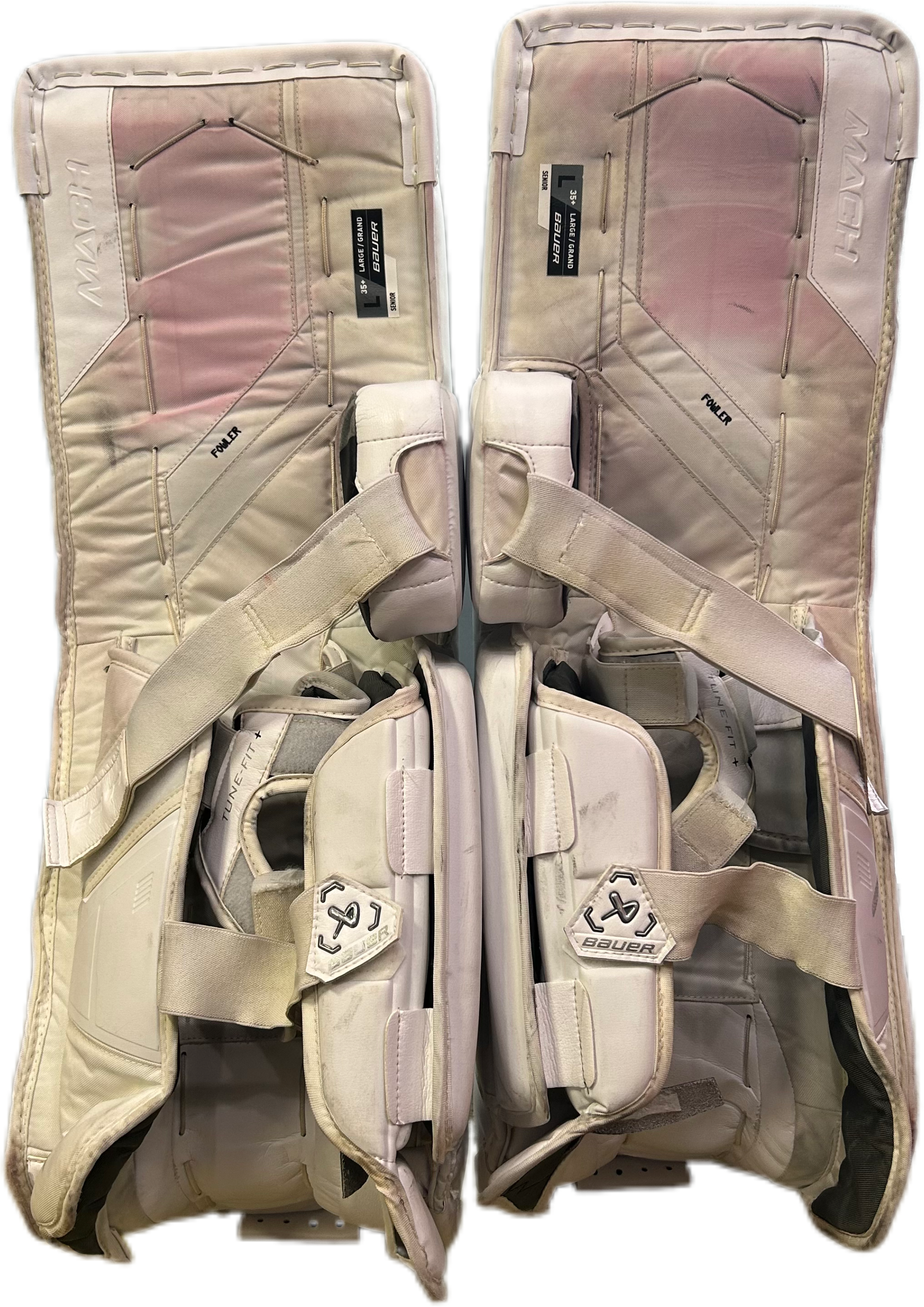 Bauer Supreme Mach - Used Pro Stock Full Set (White/Maroon/Gold)