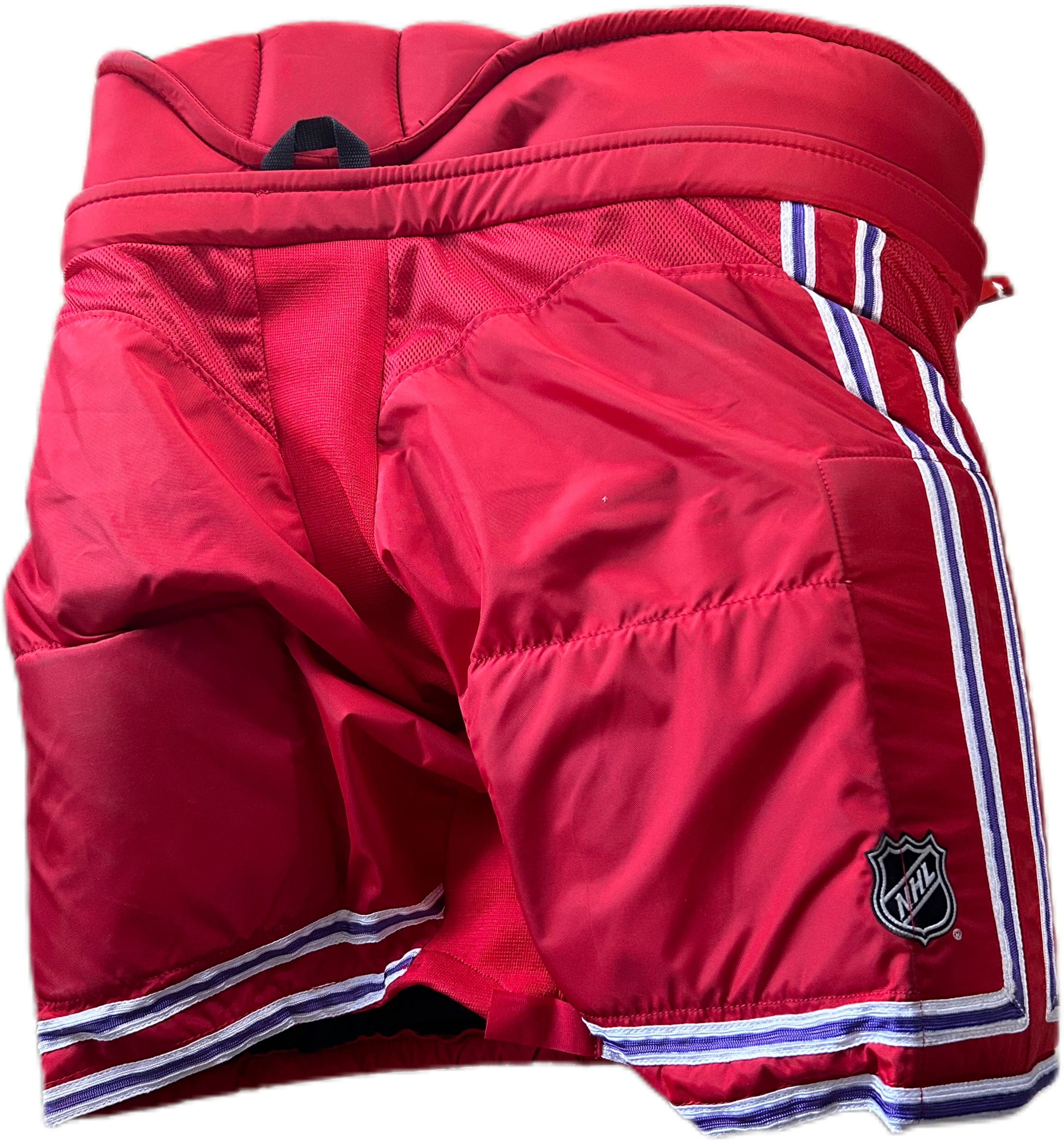 CCM HP35 - NHL Pro Stock Hockey Pant - New York Rangers (Red/Blue/White)