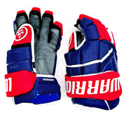 Warrior Covert QR6 - Team Stock Glove - Montreal Canadiens (Blue/Red/White)