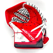 Bauer Supreme Mach - Used Pro Stock Goalie Glove (Red/Black/White)