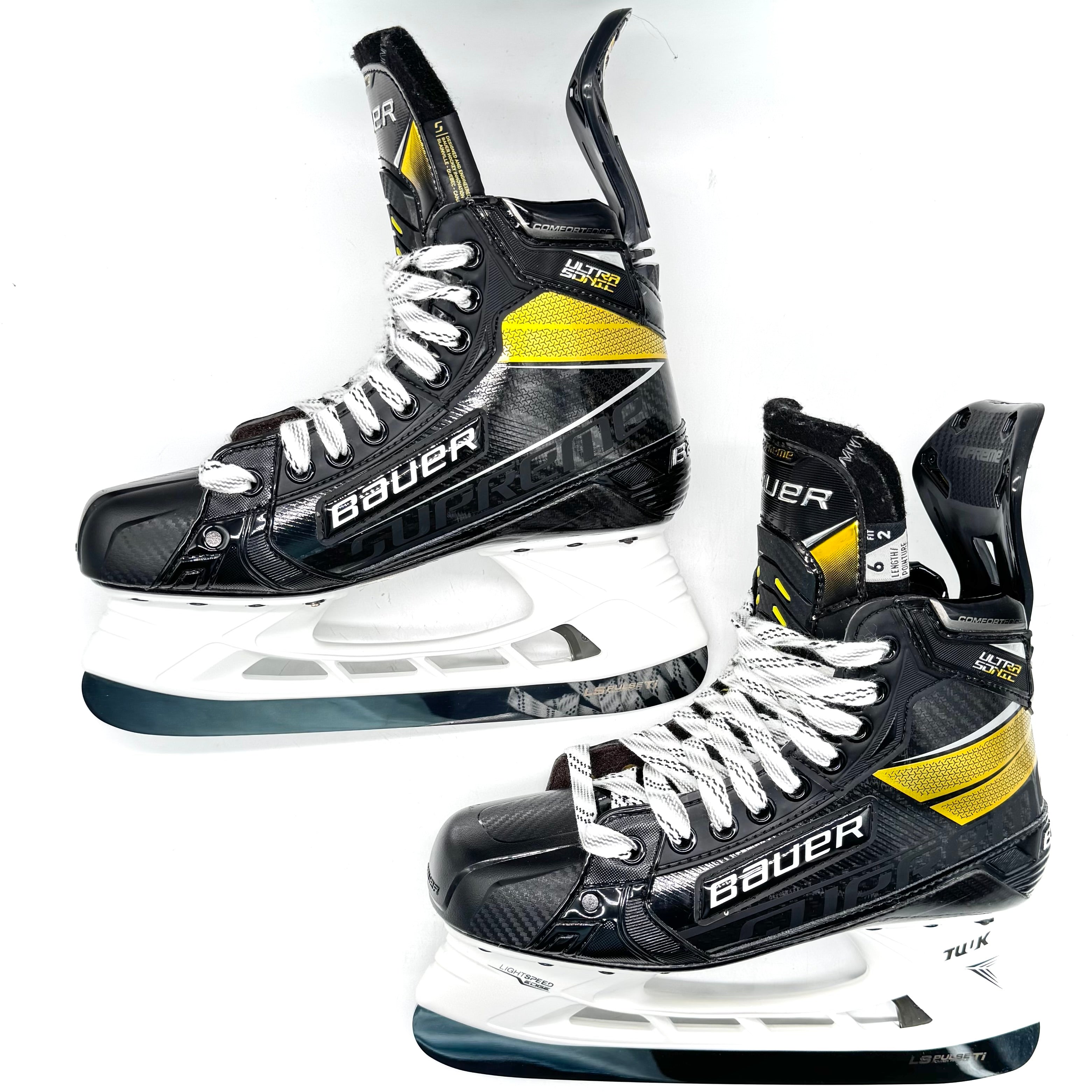 Bauer Supreme Ultrasonic Pro Stock Hockey Skates - Size 6 Fit 2